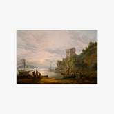 Coast near Castellammare. Copy after J.C. Dahl by Peter Bull - thumbnail_0_nf_66b0f0851000f9bb7f31f5f1